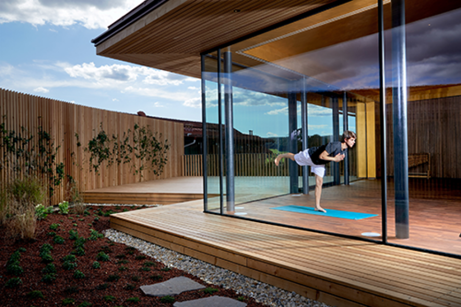 Ayurveda Resort MANDIRA Panorama Yogastudio 14