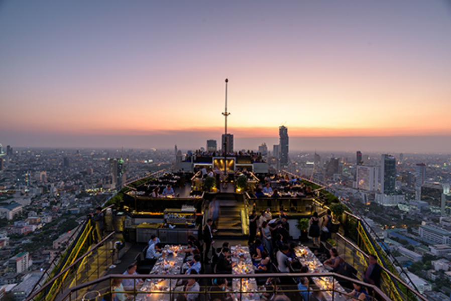 2. BTTHBK Dining Vertigo Sunset Restaurant