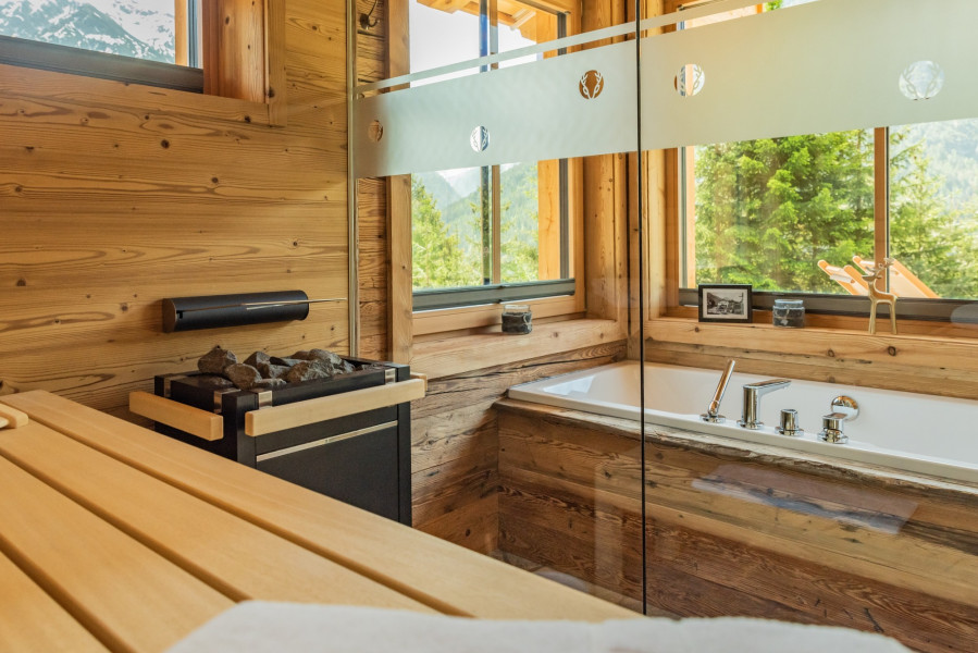 private sauna im kuschel chalet benglerwald berg chaletdorf v2