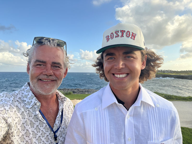 Garrick Higgo und Christoph Payer