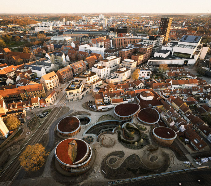 Odense, H.C. Andersens Hus drone (3)