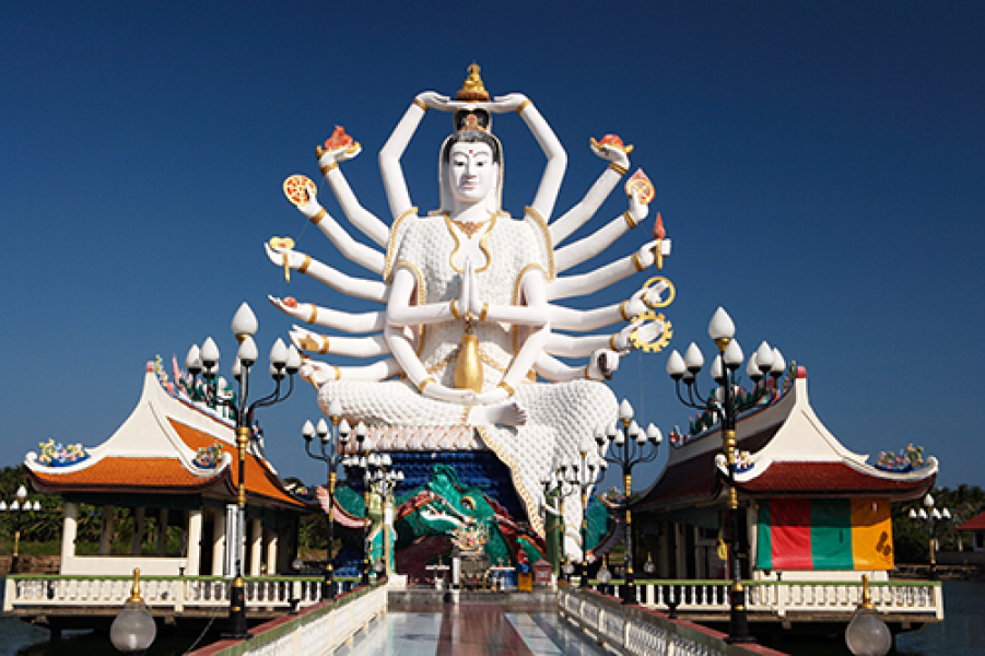 Surat Thani Samui Wat Laem Suwannaram 002071