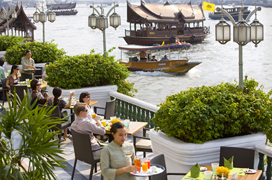 bangkok restaurant the verandah breakfast terrace 2
