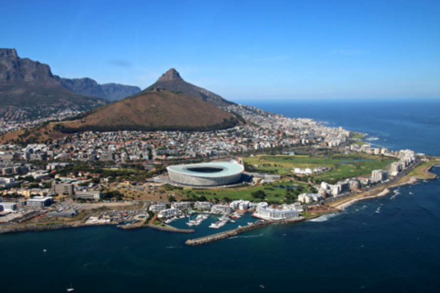 1 Hubschrauber Rundflug Kapstadt von oben