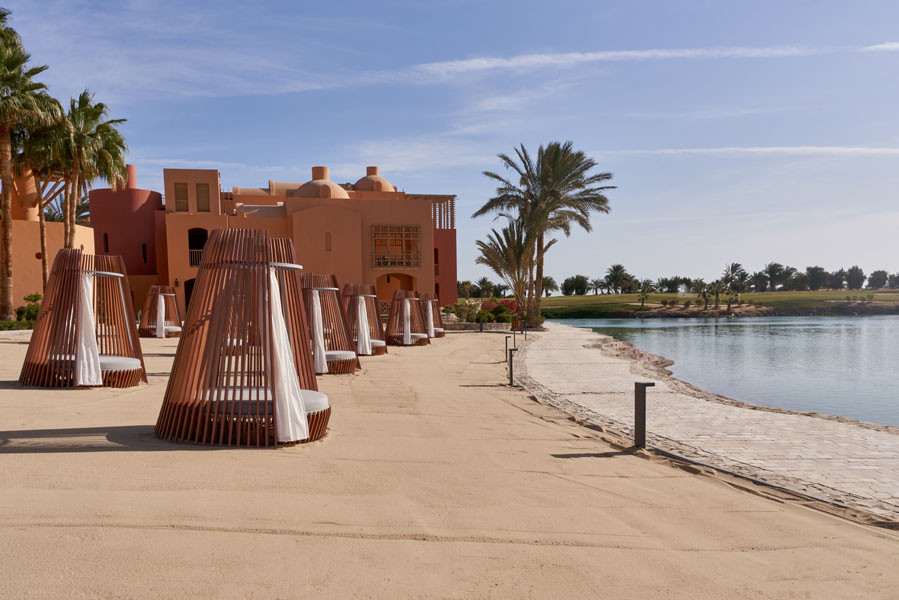 Der Strand des Steigenberger El Gouna