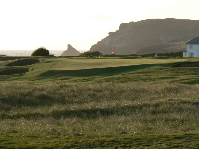 Looking across at 11th Hole Trevose