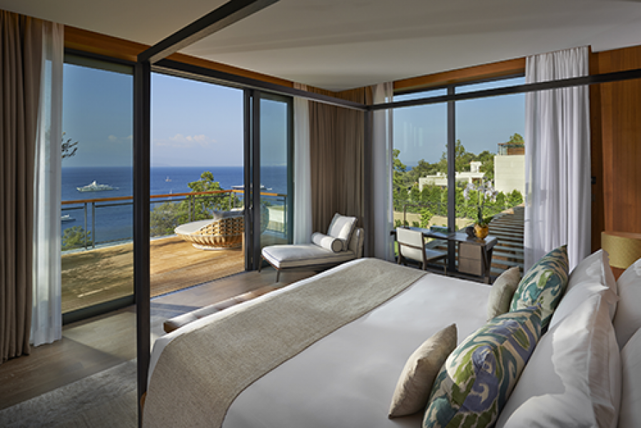 bodrum suite mandarin villa bedroom