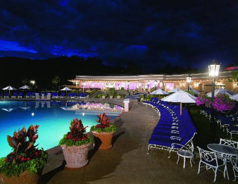 Infinity Edge Pool Night