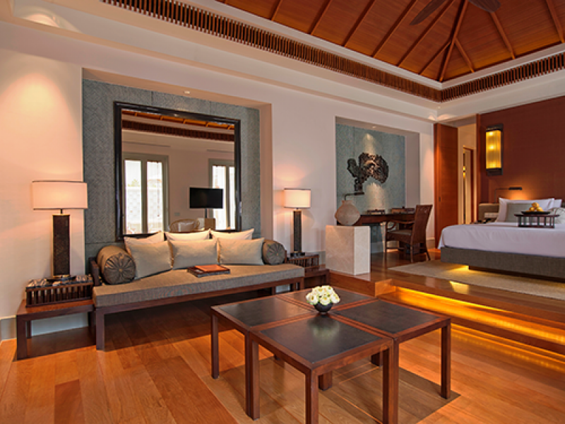 Amatara Resort Wellness Ocean Pool Villa Living Area5