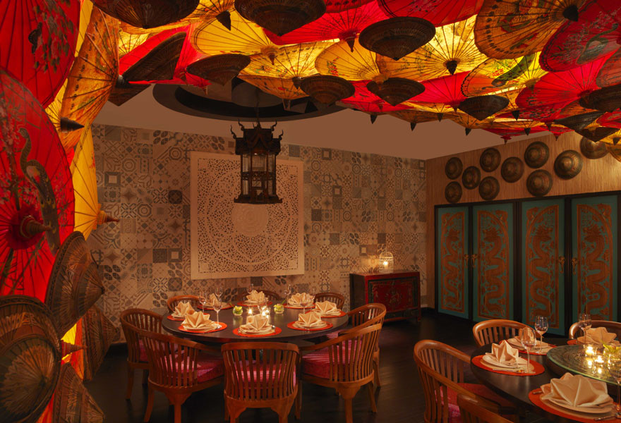 Anantara The Palm Dubai Resort Mekong Private Diningroom © Anantara Hotels, Resorts & Spas