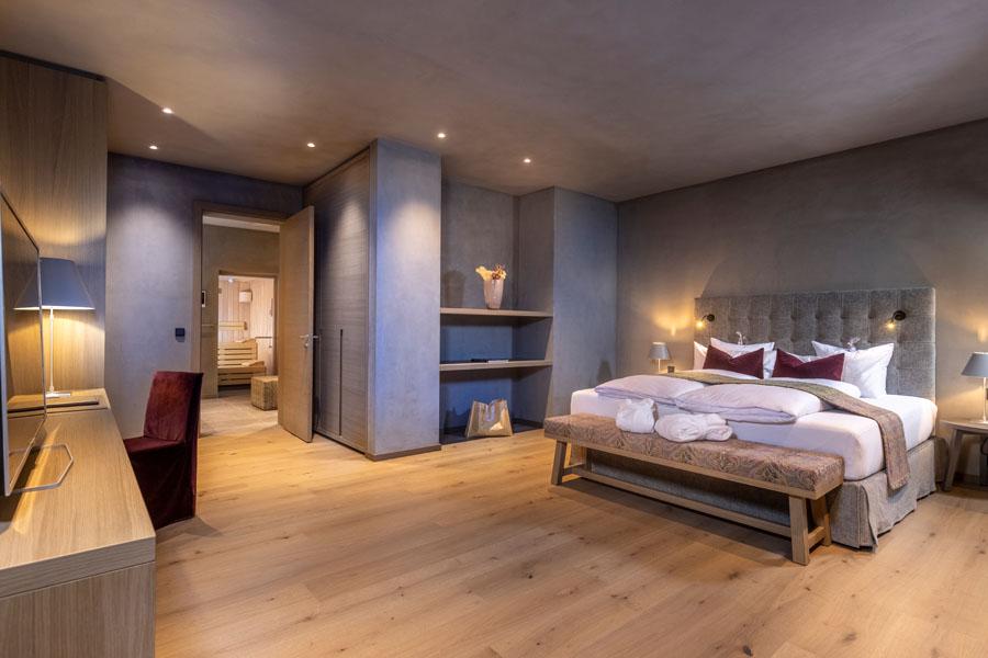 Penthouse Wellness Suite Schlafraum