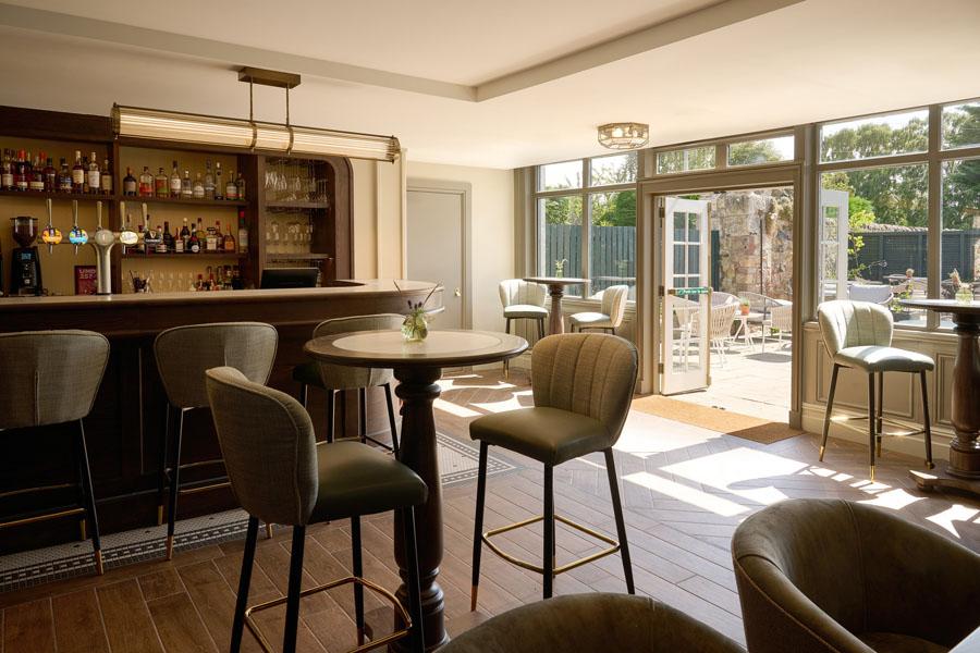 The Leddie bar and garden