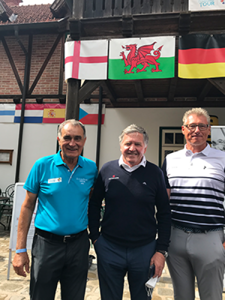 2 Die Macher der Euram Open 2021 Franz Wittmann Adamstal Dr. Peter Enzinger OeGV Praesident und Manfred Huber CEO Euroam Bank