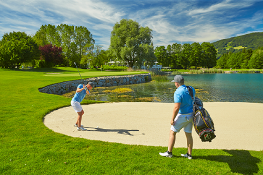 2 GC Mondsee Loch 9 Bunker 1