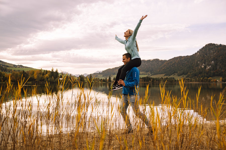 Kaiserwinkl Urlaub Aktivitaeten WalchseeWandern Herbstwandern Spazieren 8