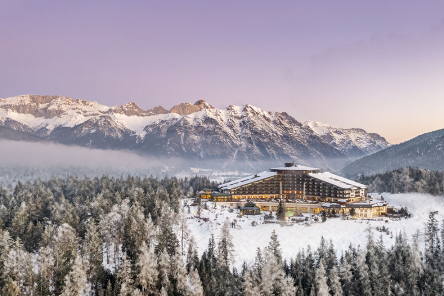 Winterlandschaftnteralpen Hotel Tyrol