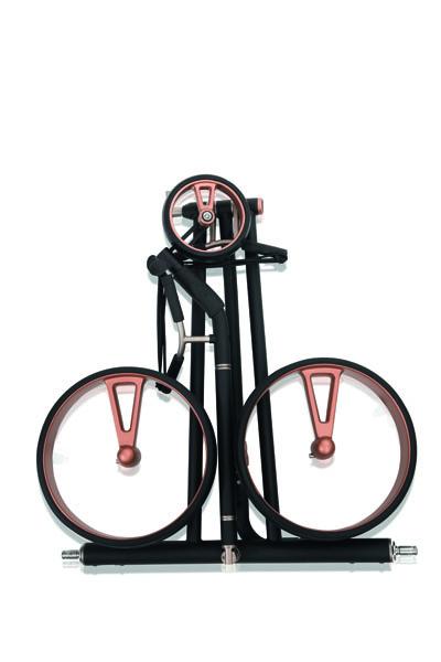 JuCad Phantom Titan black on black Rosé 3.0 packing size