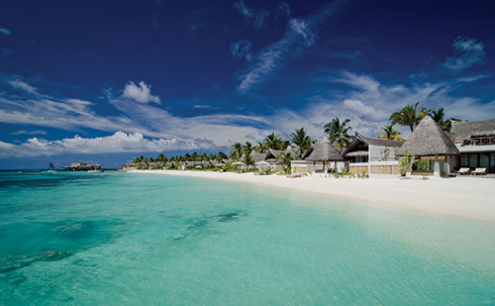 Jumeirah Vittaveli   Beach Villa View