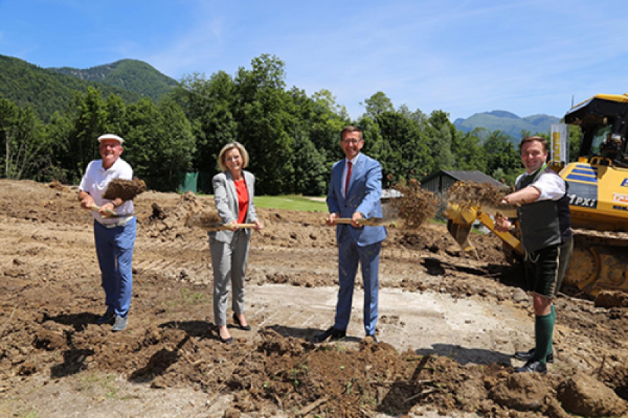 Spatenstich Golf Resort Salzkammergut