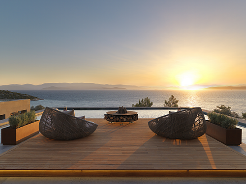 bodrum hotel arrival deck