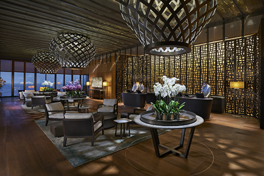 bodrum hotel reception