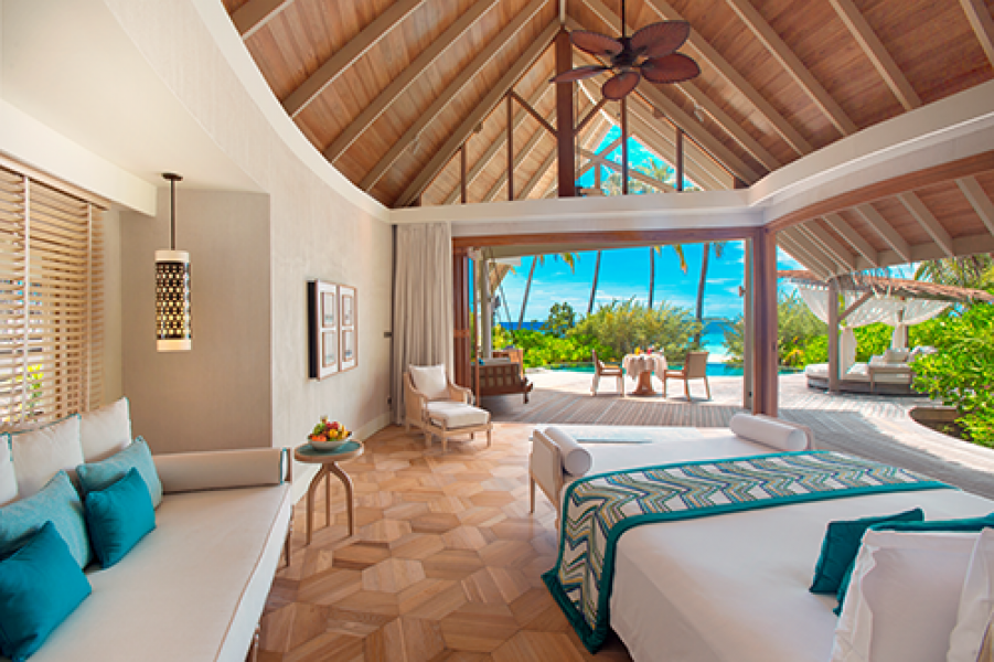 Milaidhoo Maldives Beach Pool Villa Interior