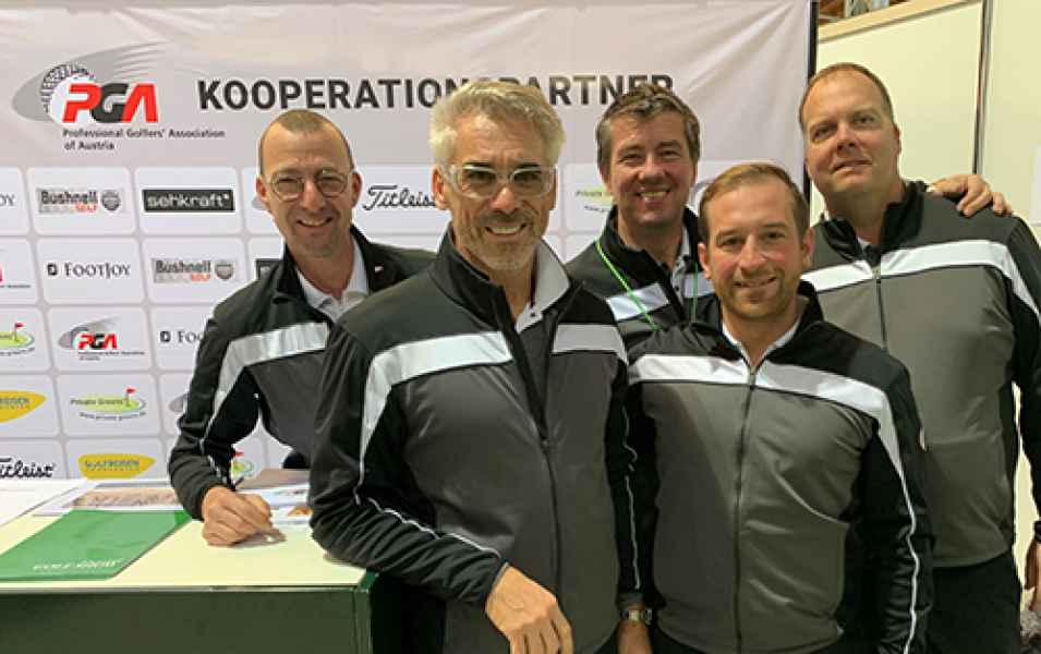 3 Vorstand PGA of Austria beim Messeauftritt