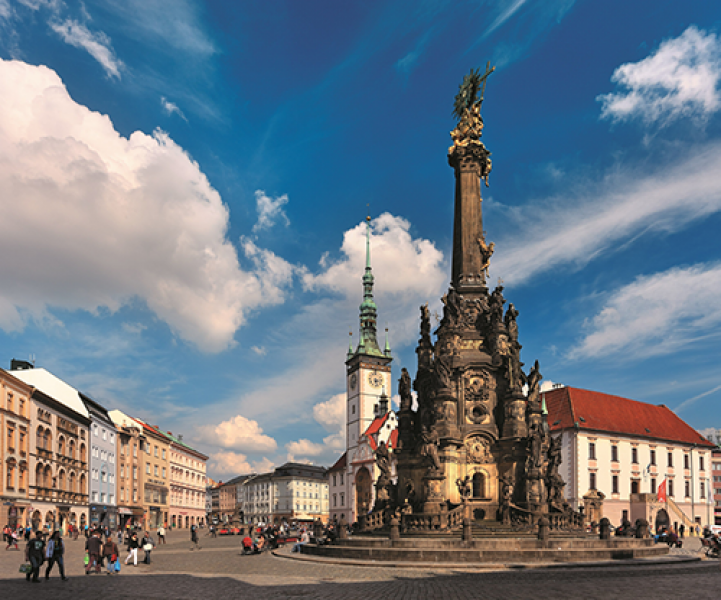 Olmutz Dreifaltigkeitssaule Libor Svacek Czechtourism