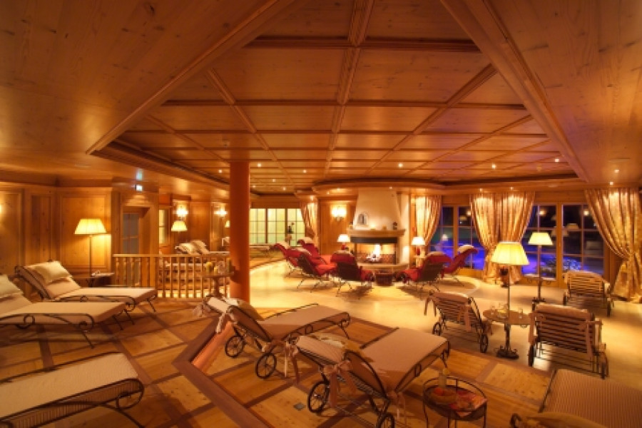 Singer Sporthotel & SPA   Relax Lounge mit offenem Kamin