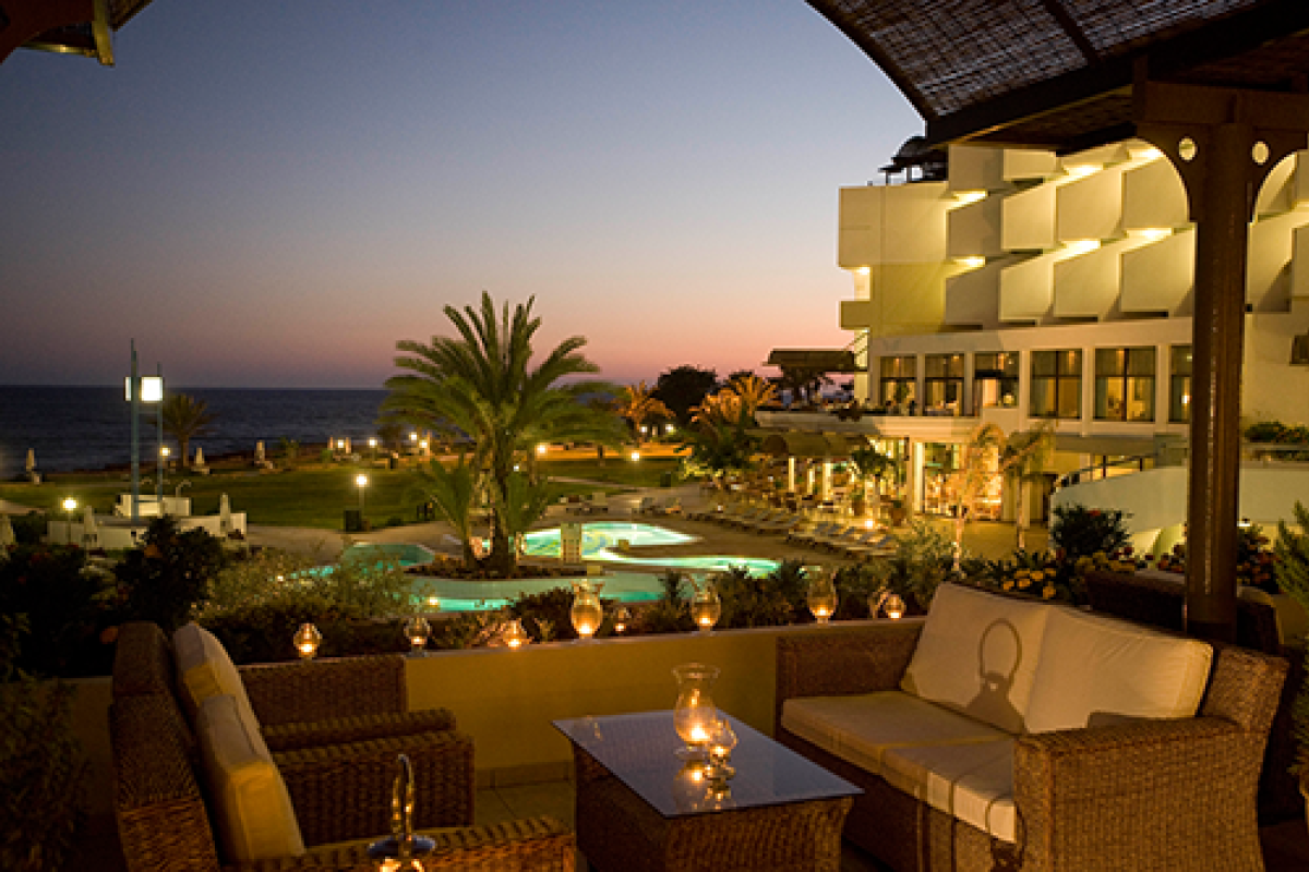 2 ATHENA ROYAL BEACH HOTEL JUL 10 NIGHT VERANDAH
